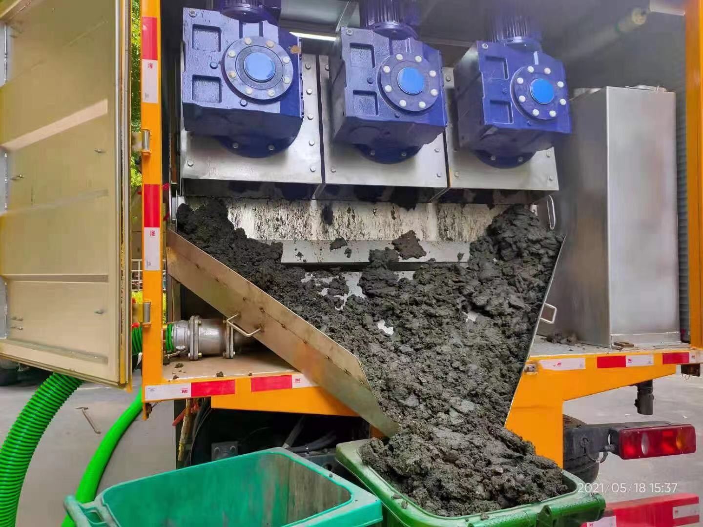 阳曲化粪池清掏城市维护站-泥浆净化干湿分离处理